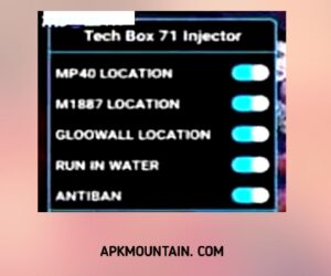 Tech box 71 injector