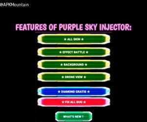 Features of Purple sky 