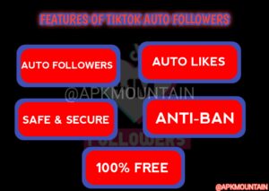 Features of Tiktok Auto Followers APK