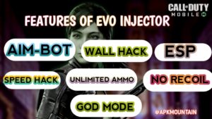 Features of EVO injector APK