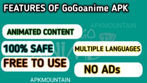 Features of GoGoanime APK