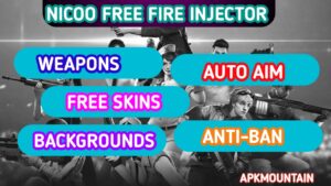 Features of Nicoo Free Fire APK