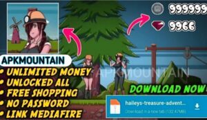 Features of Hailey's treasure adventure APK