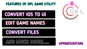 Features of OPL Game Utility APK