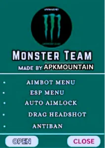 Features of Monster Team APK