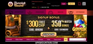 Welcome Bonuses in Funclub Casino 