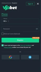 vpbet login